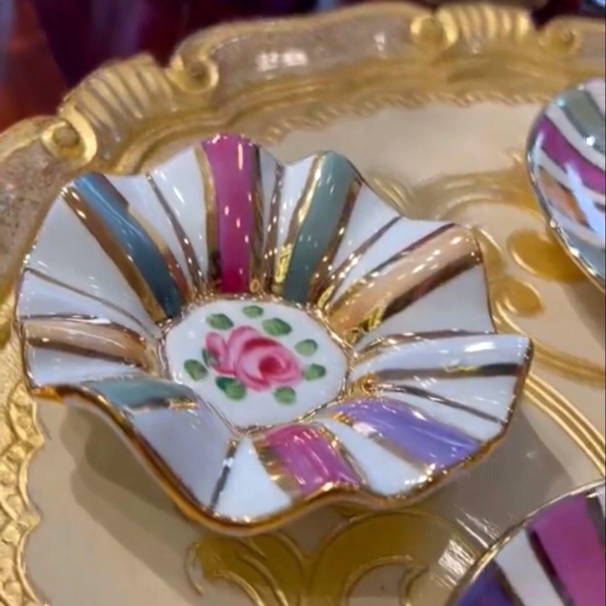 Renkli El Dekor Lokumluklar Yaprak