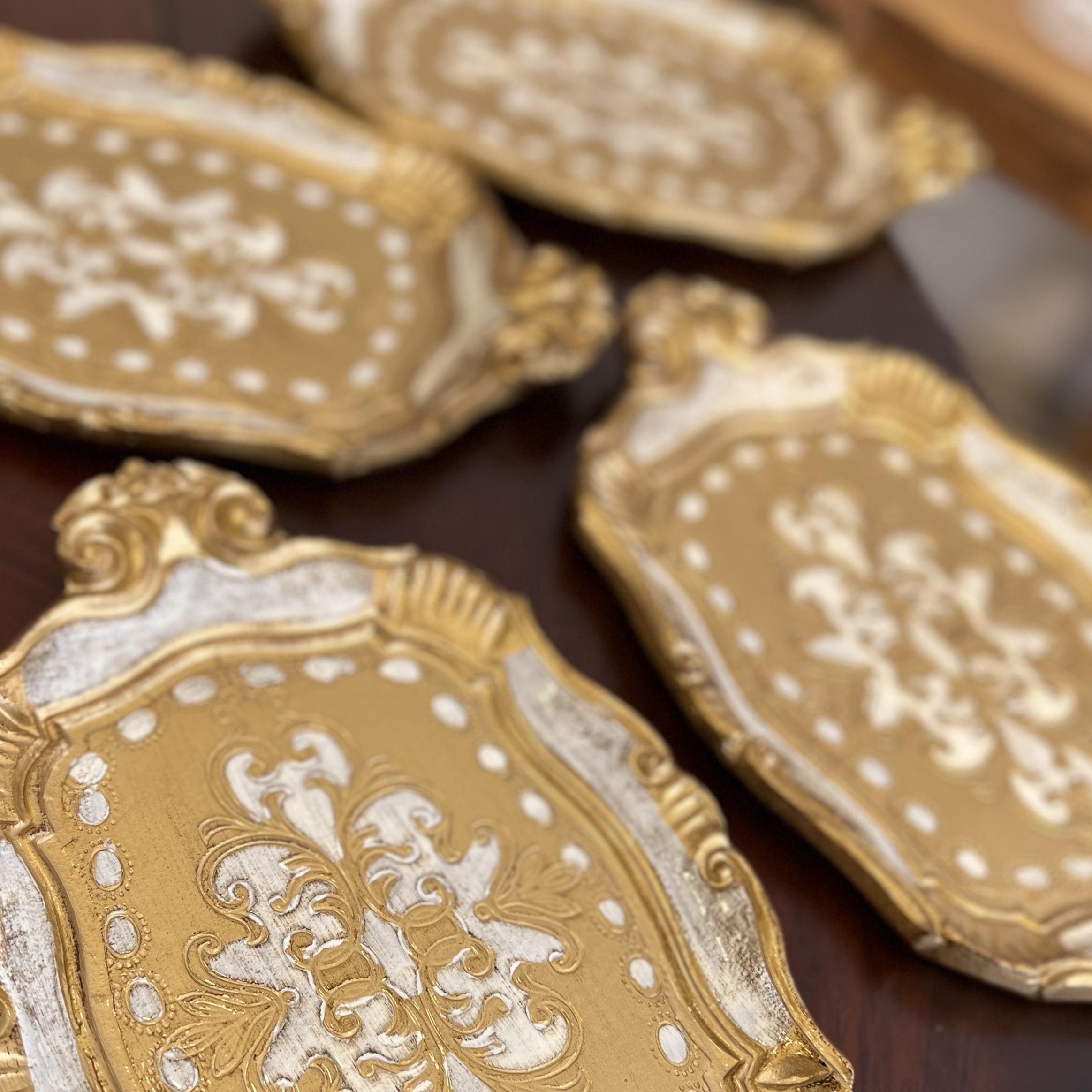 L & M Florence Art Gül Ağacı İthal Köşeli Gold Beyaz Tek Kişilik 0 Numara