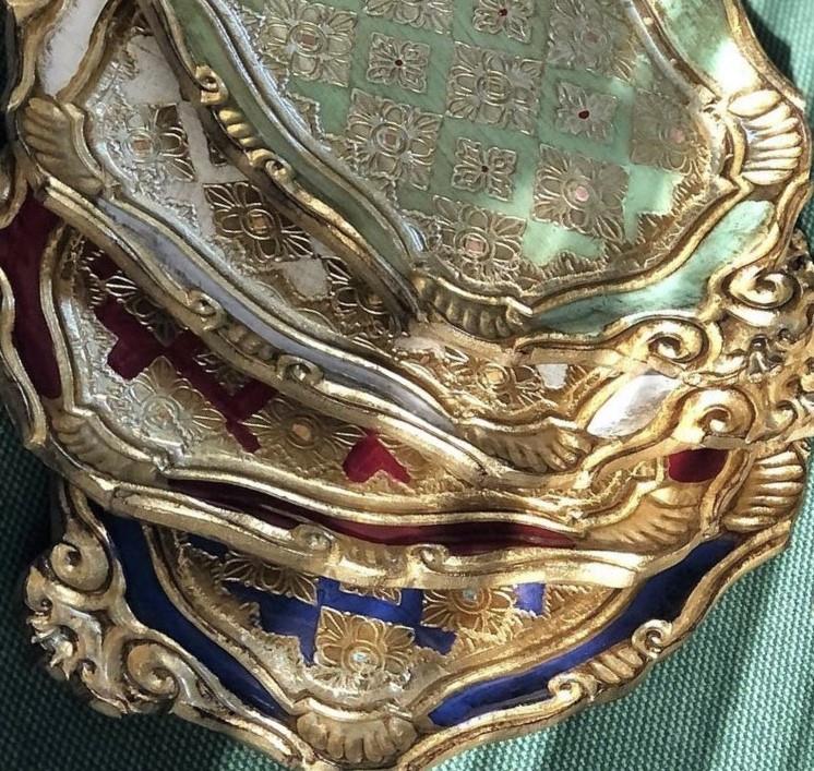 L & M Florence Art Gül Ağacı Köşeli İthal Gold Renkli Tek Kişilik 0 Numara