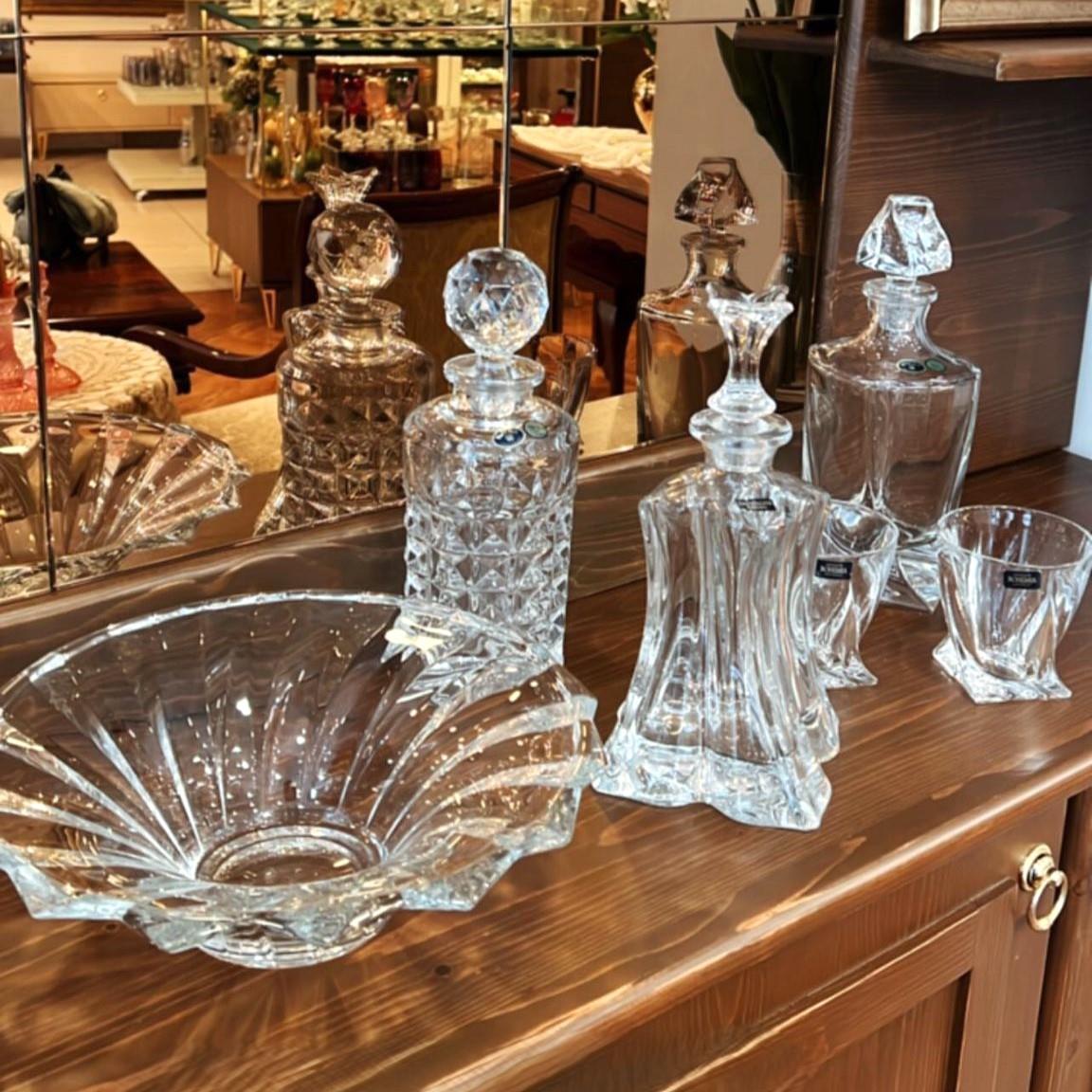 Bohemia Crystal Renksiz Karaf Seti