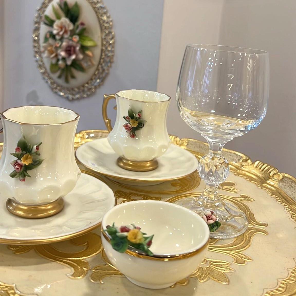 Capodimonte Model Porselen Lokumluk