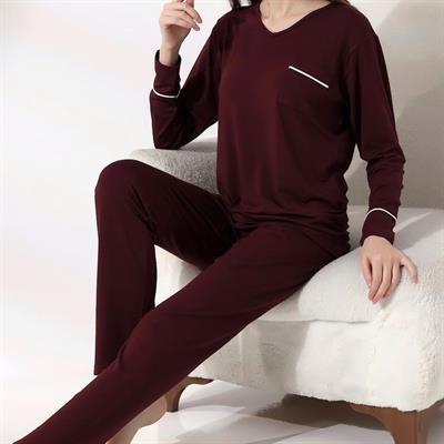 Kadın Uzun Kollu Pijama Takımı