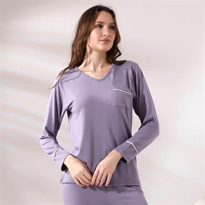 Kadın Uzun Kollu Pijama Takımı