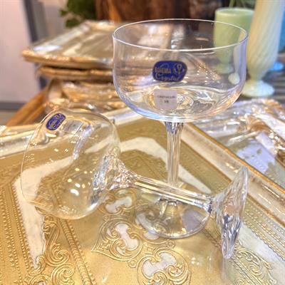 Bohemia Crystal Desensiz Asit Kesme 6 Kişilik Dondurmalık Takımı