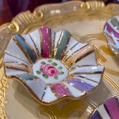 Renkli El Dekor Lokumluklar Yaprak