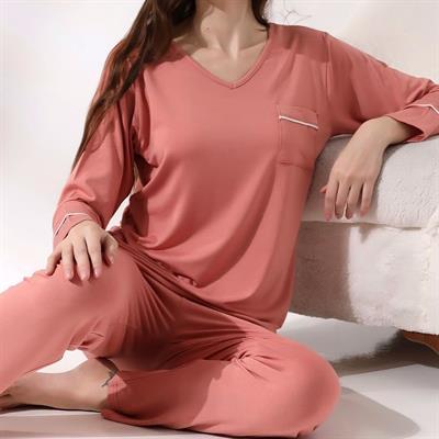 Kadın Uzun Kollu Pijama Takımı