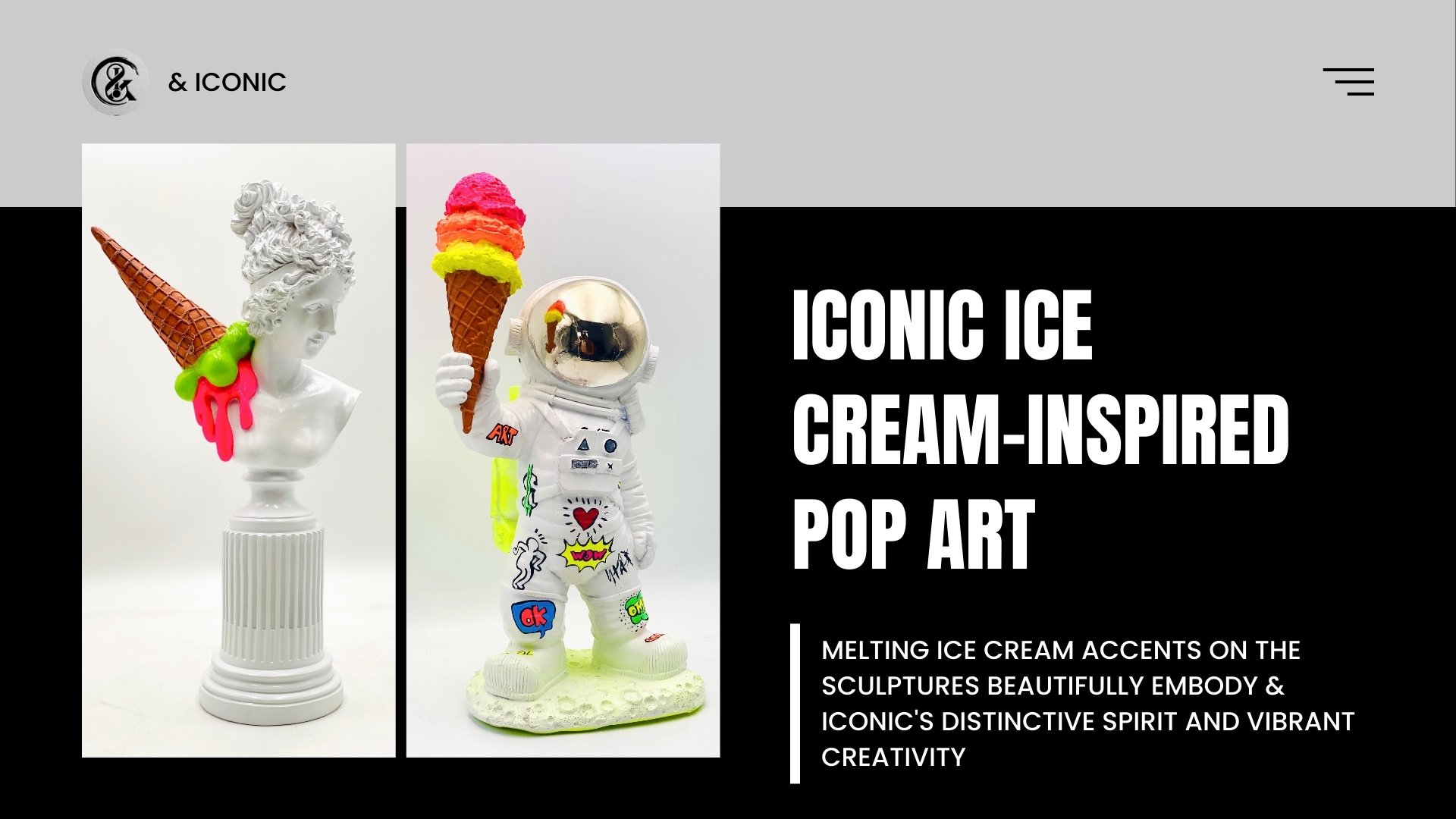 Pop Art Statues