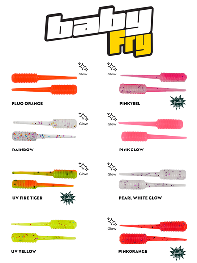 Fujin Baby FRY 2cm LRF Silikon Yem