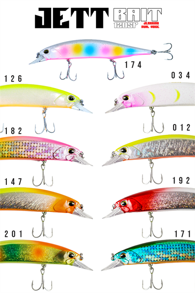 Fujin Jett Bait 120SP 18gr 120mm Maket Balık