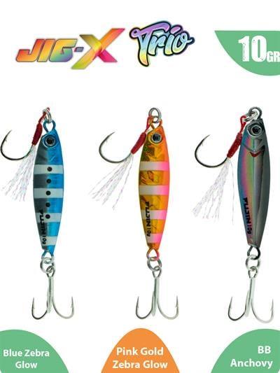 Fujin Jig-X Trio 3lü Micro Jig 10gr