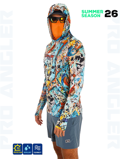 Fujin Rolla S26 Buff&Hoodie Makai Orange