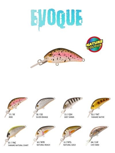 Rapture Pro Evoque F 40mm 3.5gr Maket Balık