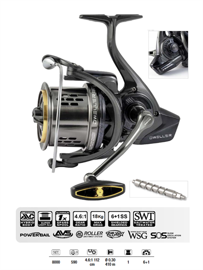 Trabucco DWeller Surf 8000 Surf Olta Makinesi