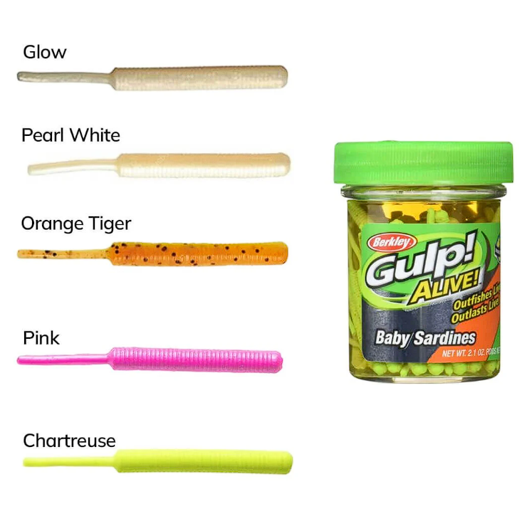 Berkley Gulp Alive Baby Sardine LRF Silikon Yem - Esdeniz