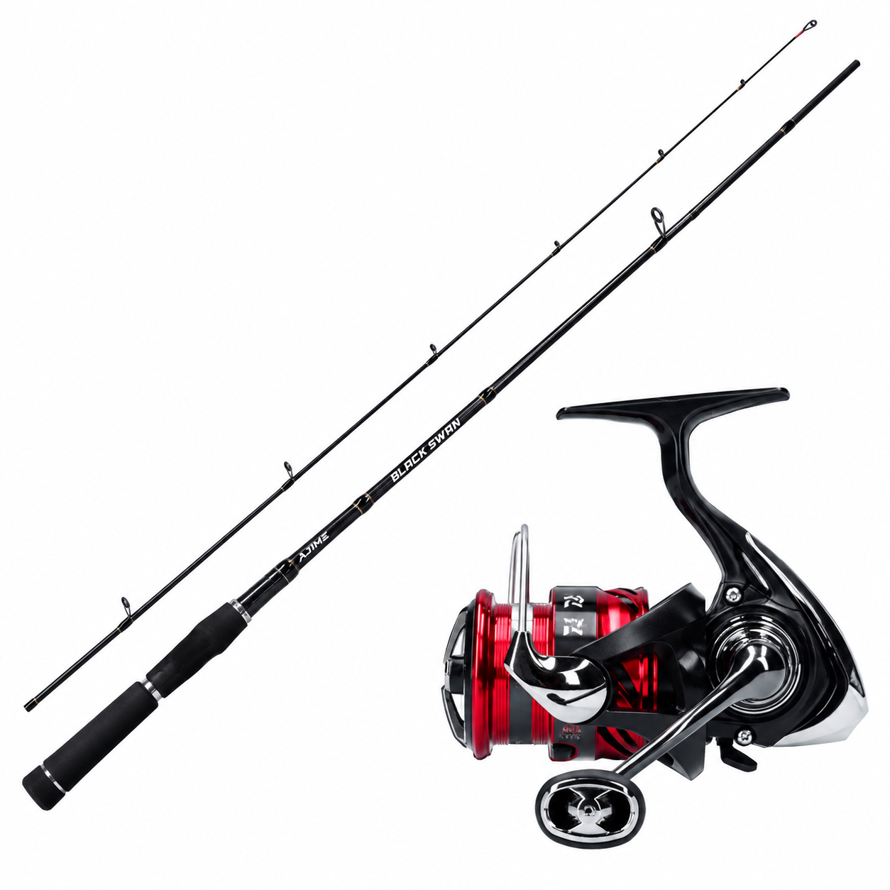 LRF Seti Fujin Black Swan - Daiwa Ninja 1000 - SET