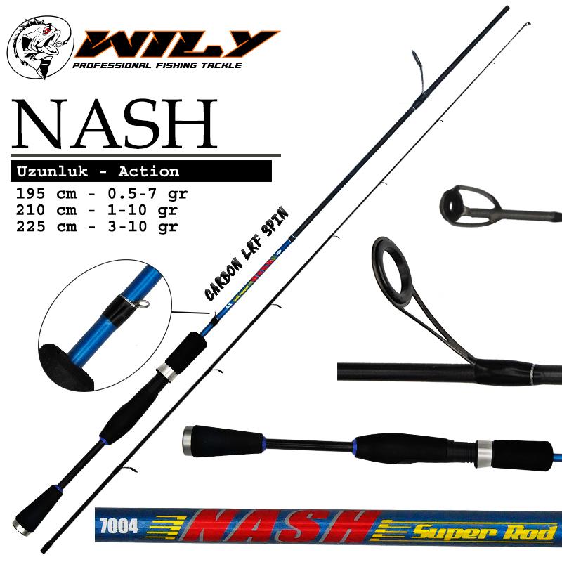 Perakende Satışımız Yoktur ! Wily Nash 210 cm Lrf Kamışı 1-10 gr - Wily