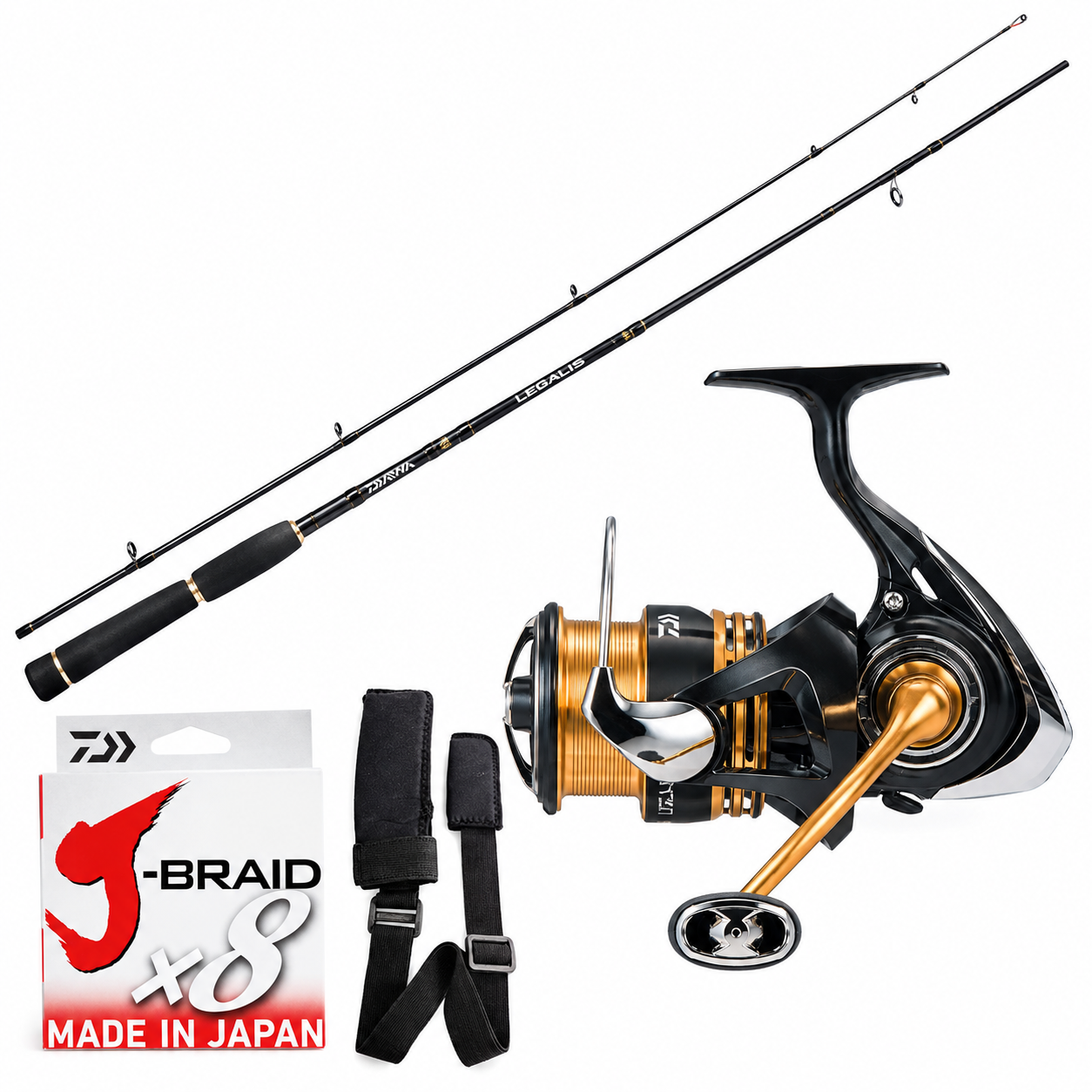 Spin Seti Daiwa Legalis 10 35 3000 c - SET