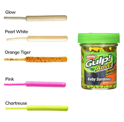 Berkley Gulp Alive Baby Sardine LRF Silikon Yem - Esdeniz