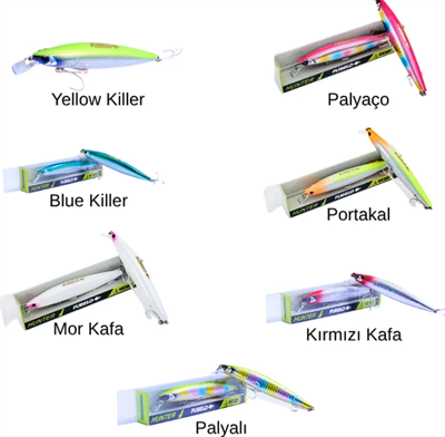 FUBELO HUNTER 120mm 22g Sahte Balık - FUBELO