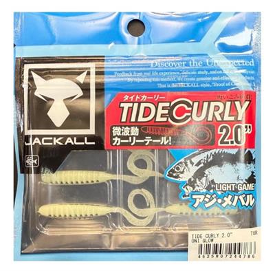 Jackall Tide Curly 2.0 5cm Silikon Yem - JACKALL