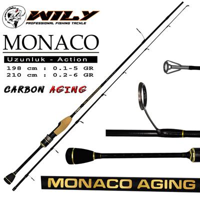 Wily Monaco Aging Kamışı 210 CM 0,1-5 GR - Wily
