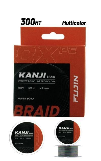 Fujin Kanji 8X 300MT Multi Color Pe Line