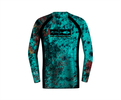 Fujin Pro Angler T-Shirt Blue Wave