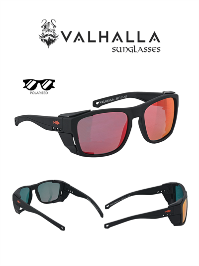 Fujin Valhalla Güneş Gözlüğü Black Red