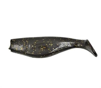 Nikko Sculler Shad 2.7 inch #922 D.Brown Gold