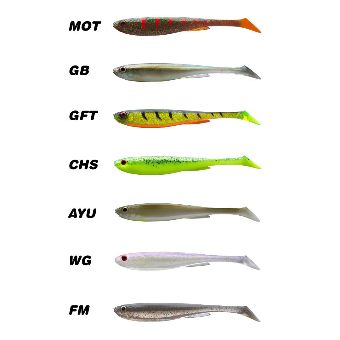 PROREX SLIM SHADY 7,5CM  - Daiwa