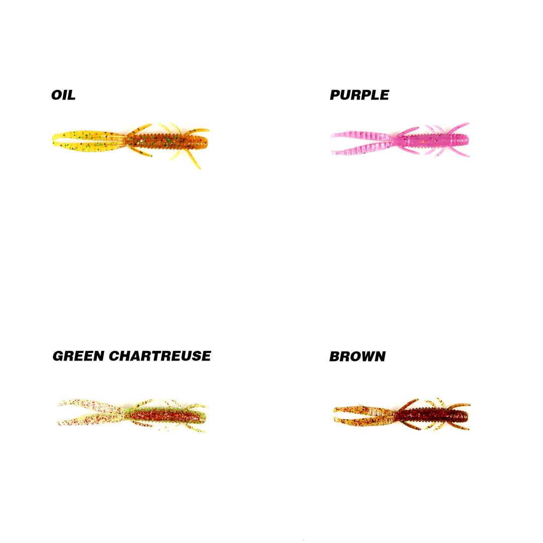 Ryuji Hogy Shrimp 7.6cm 10 Adet