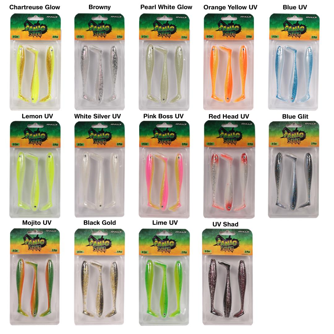 RYUJI PANIC SHAD 9CM, 5.5GR (3AD)
