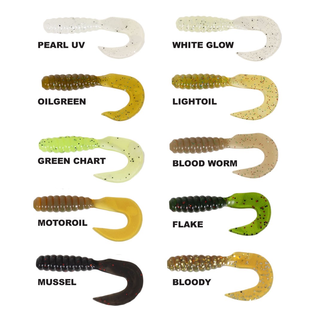 RYUJI SWIM WORM 5.5CM TPR KOKULU SİLİKON - RYUJI