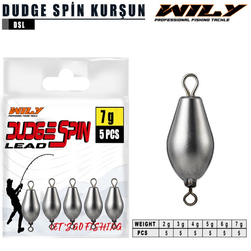 Wily Dudge Spin Kurşun - Wily