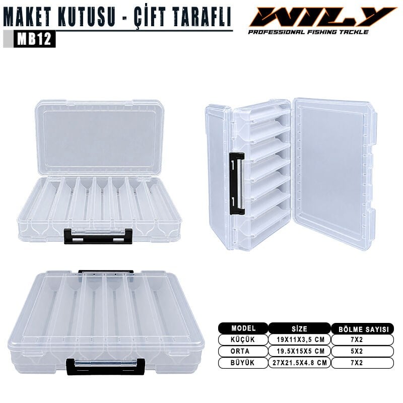 Wily Maket Kutusu-Çift Taraflı - Wily