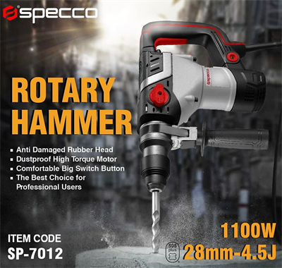Specco SP-7012 SDS-PLUS Kırıcı Delici 1100w