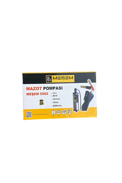 MEŞEM 5502 12V MAZOT POMPASI 40W