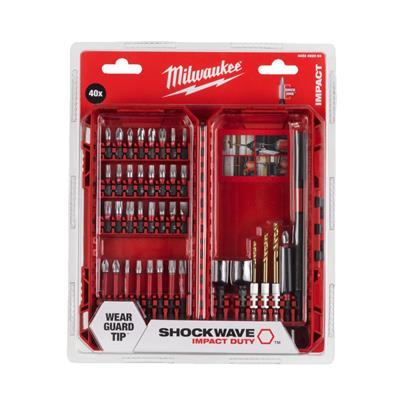 Milwaukee T4932492004 Shockwave 40 parça Impact Duty Set