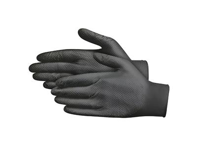 BAY-EL EL447 Balık Sırtı Desen Çift Yön Siyah Eldiven