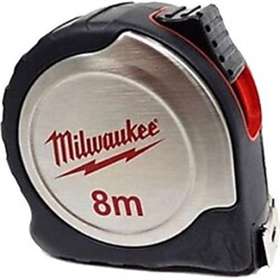 Milwaukee 4932451640 Gümüş şerit 8/25, kırmızı/siyah/gümüş