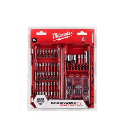 Milwaukee T4932492007 Shock Wave Bits Uç Seti 70 Parça