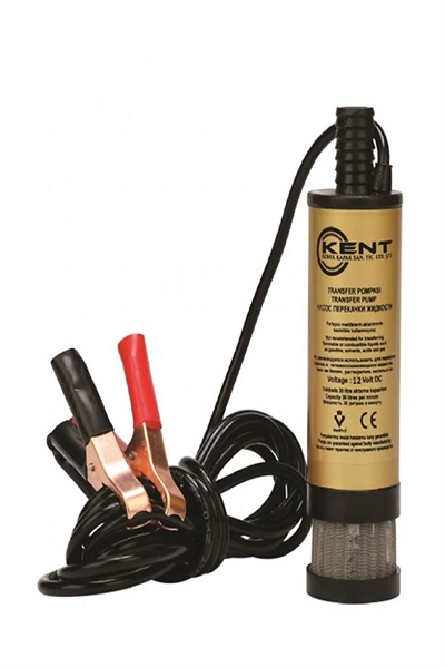 Kent Map-02 Mazot Aktarma Pompası Küçük Süzgeçli 12 Volt