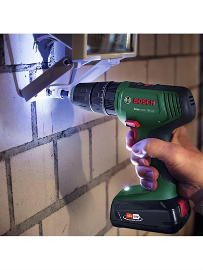 Bosch EasyImpact 18V-40 Tek Akülü 2 Ah Darbeli Vidalama Makinesi
