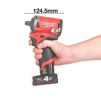 Milwaukee M12 FIWF12-422X Akülü Darbeli Somun Sıkma 1⁄2˝ T4933464616