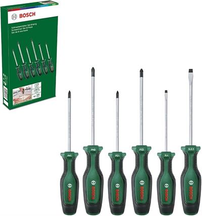 BOSCH 6 Parça Tornavida Seti Set 1 