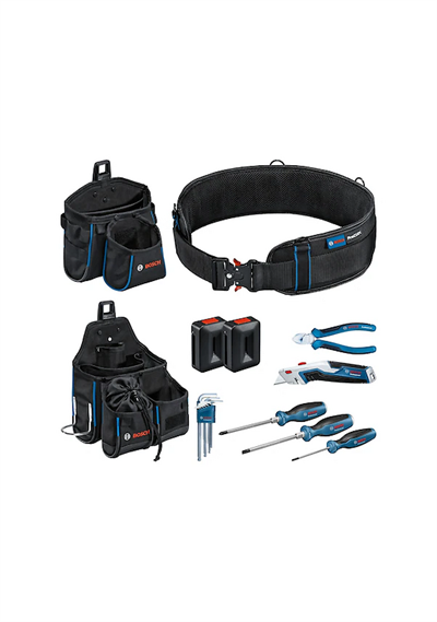 Bosch Professional El Aleti Seti 6 Parça+Çanta ve Kemer Seti - 1600A02H5C