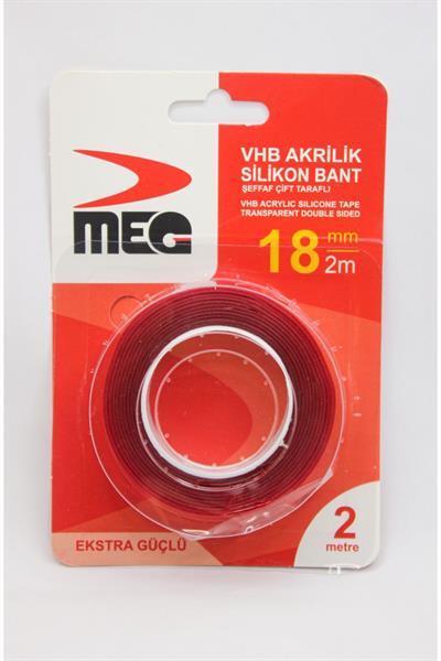 Vhb Akrilik Silikon Çift Taraflı Bant