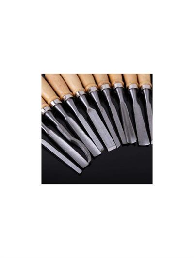 Emg Hrd 101 12 Parça Ahşap Oyma Keski Seti