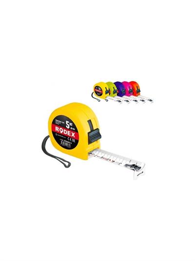 Rodex Şerit Metre 25 mm x 5 mt RHT0680525