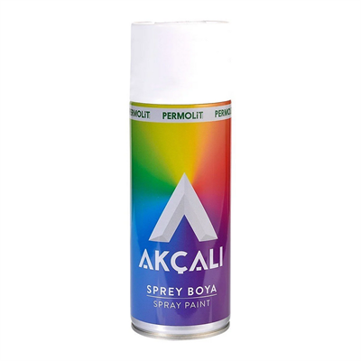 AKÇALI 000 Parlak Vernik Sprey Boya 400 ML